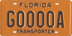 transporter license plate